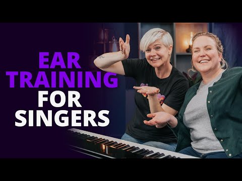 Vocal Lesson: Ear Training for SINGERS (Sing-a-long practice)