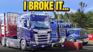 Scania vs Kenworth: Race Truck BREAKS!