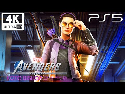 MARVEL'S AVENGERS KATE BISHOP All Cutscenes (Game Movie) PS5 4K 60FPS Ultra HD