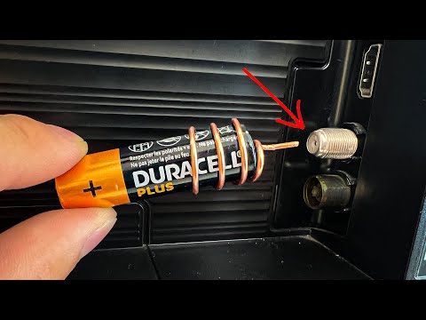 Legen Sie eine Batterie in Ihren Fernseher ein und schauen Sie sich Sender aus aller Welt an!