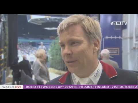 Rolex FEI World Cup 2012/13 Helsinki Horse Show - Mikael Forsten