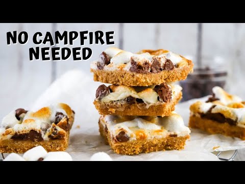 Dessert lovers, this is for you: S’MORES BARS