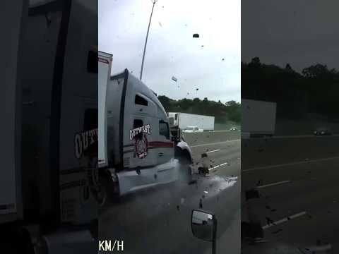 Wrong-way driver hits a semi and 3 other cars