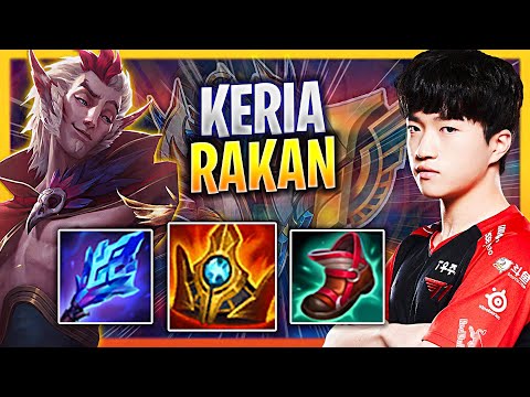 LEARN HOW TO PLAY RAKAN SUPPORT LIKE A PRO! | T1 Keria Plays Rakan Support vs Alistar! | Season 2023