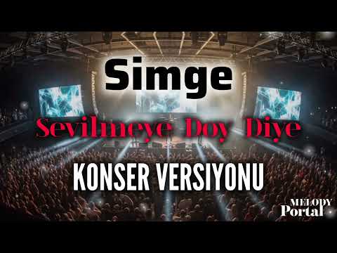 Simge - Sevilmeye Doy Diye ( cover )KONSER VERSIYONU | AI COVER MUSIC