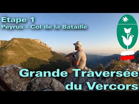 Grande Traversée du Vercors - Etape 1 - Peyrus - Col de la Bataille