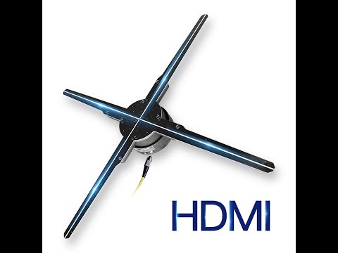3d hologram display with HDMI ,real – time playing