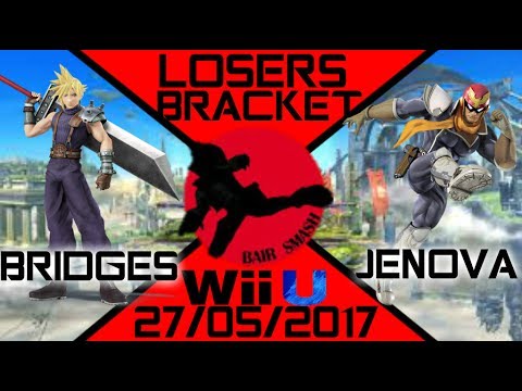 Bair Smash 13 Losers Round 2 - Bridges (Corrin, Cloud) Vs. Jenova (Falcon, Cloud) - Smash Wii U