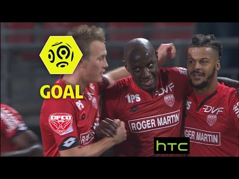 Goal Julio TAVARES (44') / Dijon FCO - EA Guingamp (3-3)/ 2016-17