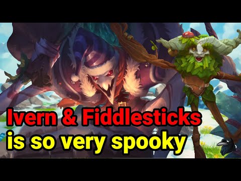 Ivern and Fiddle bot is extra spooky: League of legends