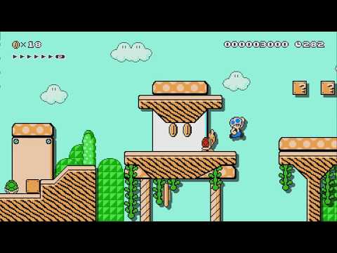 the yellow mushroom stroll by Mr.Maker75 - Super Mario Maker 2 - No Commentary 1by