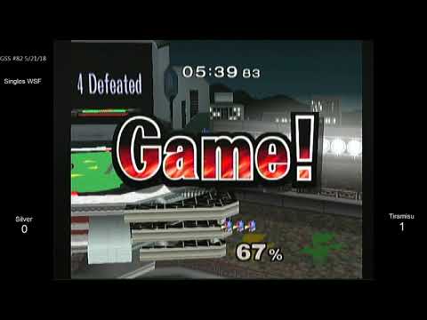 GSS 82 SSBM - GVS | Silver Alloy (Falco) vs. HoG | Tiramisu (Fox) - Melee WSF