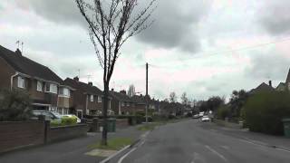 preview picture of video 'Driving Along Spetchley Road, Nunnery Lane & Hillery Road, Worcester, England 3rd April 2012'