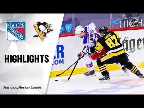 Rangers @ Penguins 1/22/21 | NHL Highlights