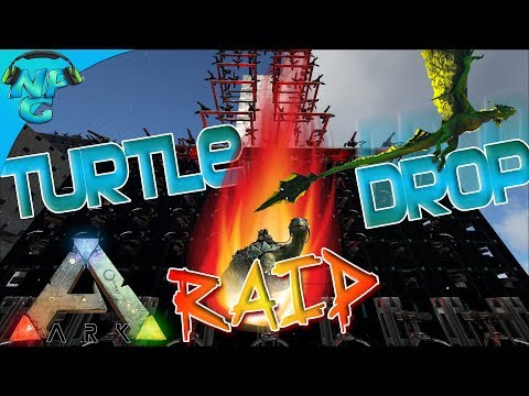 Ragnarok E56 Purge Day Madness - The Turtle Drop Raid! ARK: Survival Evolved PVP