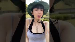 【tiktok】超セクシー！可愛い巨乳なお姉さん【ティックトック】