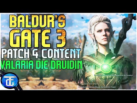 Baldur's Gate 3 Deutsch Patch 4 🔵 Baumschmuser sind wir jetzt! Valaria die Druidin + Guide