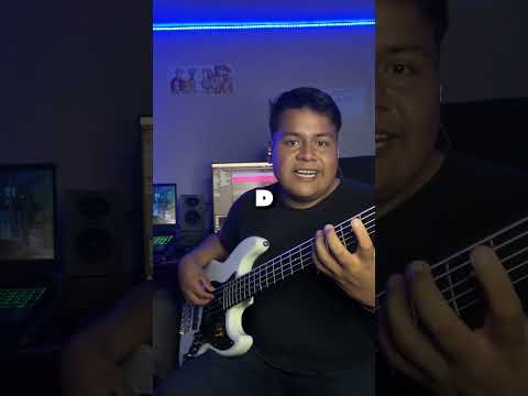 #shorts Como tocar Danzando  de Cristine D’Clario en el bajo #tutorial