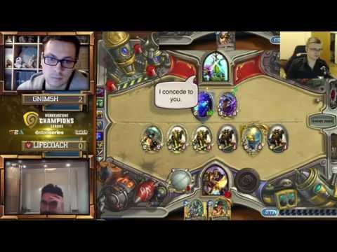 Hearthstone Champion League 3 - 3: Gnimsh - Lifecoach