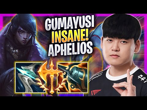 GUMAYUSI IS INSANE WITH APHELIOS! - T1 Gumayusi Plays Aphelios ADC vs Lucian! | Season 2023