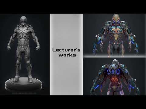 Hard Surface Female Samurai Character Creation——Character Art for Video Games