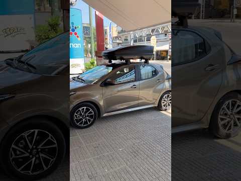 Μπαγκαζιέρα FARAD Koral 400 BM (διπλού Ανοίγματος) σε Toyota Yaris-thumb-1