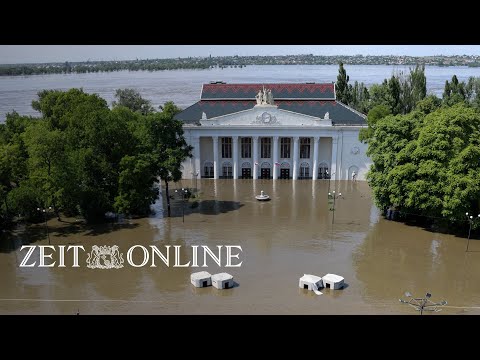 Kachowka-Staudamm: Tausende Menschen nach Dammbruch von Überschwemmungen bedroht