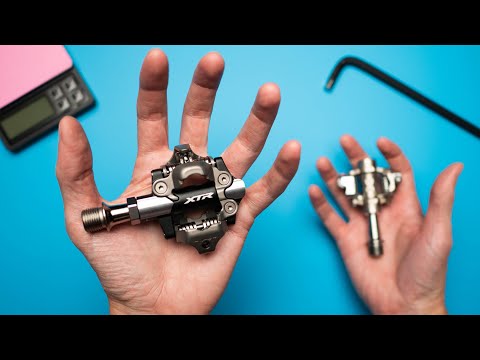 Fighting all my instincts, and adding weight / XTR Pedals