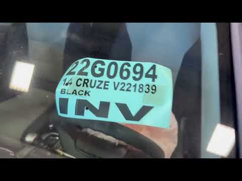 FOR SALE - 22G0694 - 2014 CHEVY CRUZE - 1.8L ENGINE
