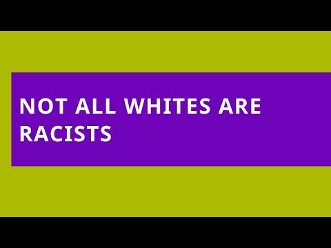 Audio Read: Not All Whites Are Racists