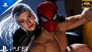 Spider-Man and Black Cat's Epic Battle in Remastered Gameplay