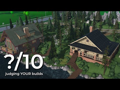 judging YOUR bloxburg builds... (15)