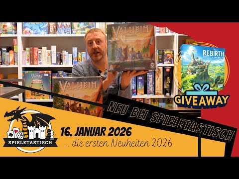 New at spieletastisch.de - January 16, 2026
