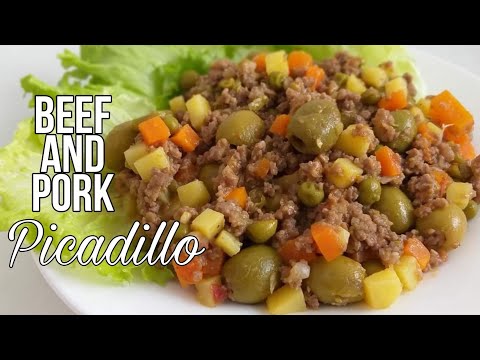 Pork and Beef Picadillo | Filipino Giniling Recipe | Alguno Diaries