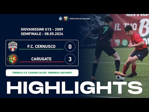 F.C. Cernusco - Carugate 0-3 | Gol & Highlights | Giovanissimi U15 2009 Torneo 2024