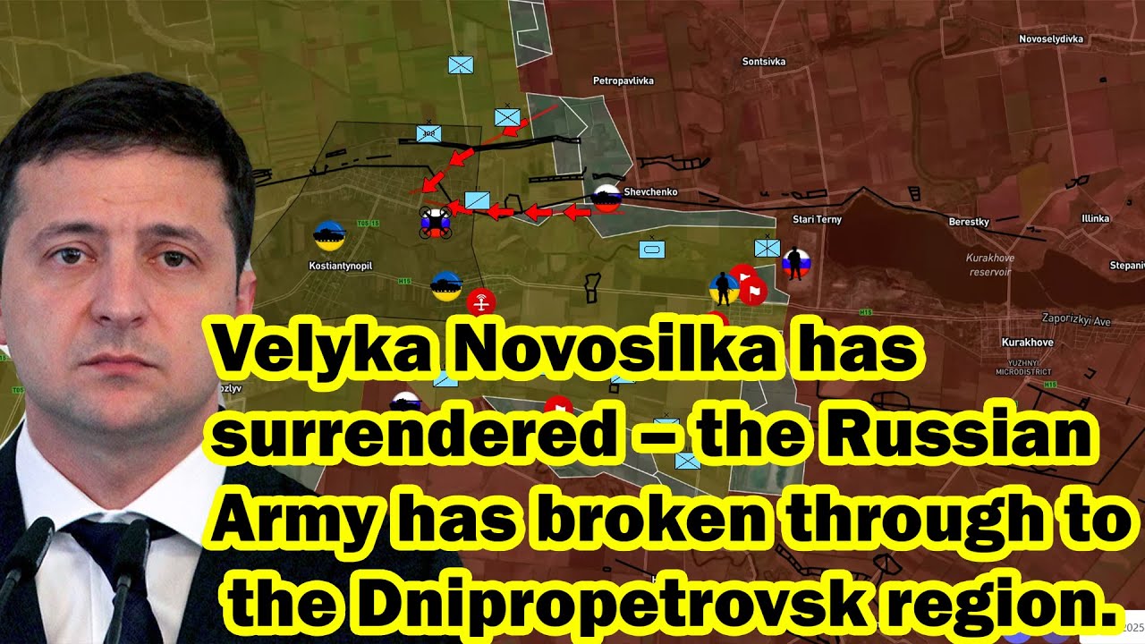 Velyka Novosilka has surrendered – the Russian Army has broken through to the Dnipropetrovsk region.