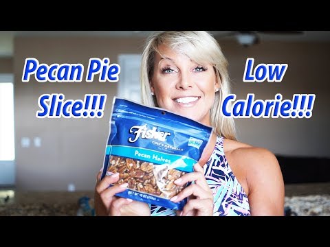 LOW CALORIE PECAN PIE!!!