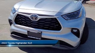 2022 Toyota Highlander XLE Fairfield, Vacaville, Vallejo, Napa, Benicia