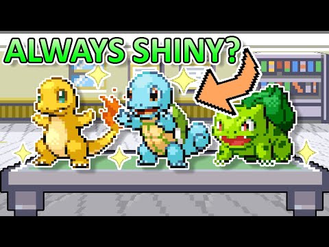 GUARANTEED SHINY STARTER IN POKEMON FIRE RED AND LEAF GREEN(How to RNG Starters and SID in FRLG)