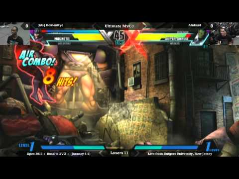 Apex 2012 - UMvC3 L11 - [AG] DemonHyo VS Alukard