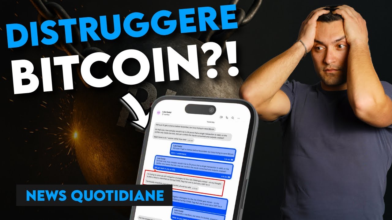 Questa cosa potrebbe SERIAMENTE uccidere BITCOIN!!!