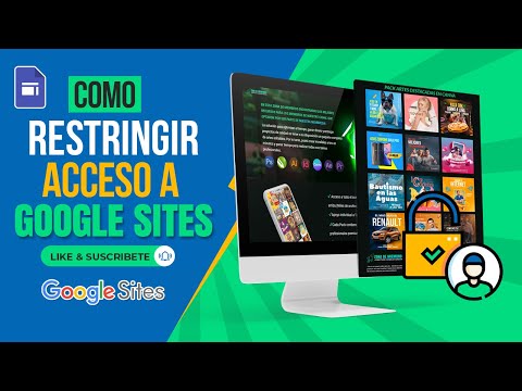 CÓMO RESTRINGIR EL ACCESO A MI GOOGLES SITE