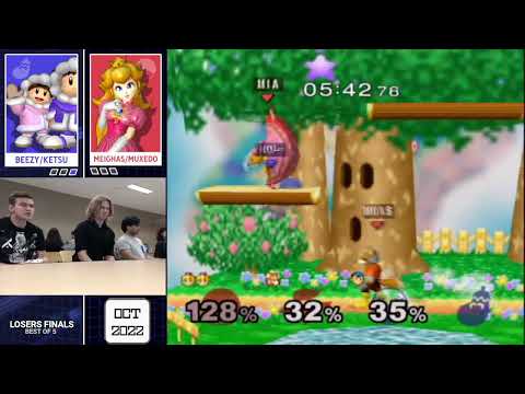 Muxedo & meighas (R) vs. Beezy & Ketsu (B) - Losers Finals - Flatty October 2022