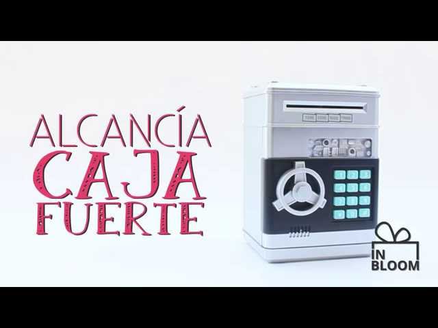 Vídeo relacionado con Highttoy Caja Fuerte Niños 3-12 Años, Hucha Cajero Automatico Hucha Caja Fuerte con Código Caja de Monedas Banco de Dinero Divertido Juguete Regalos para Niños Niñas Azulverde