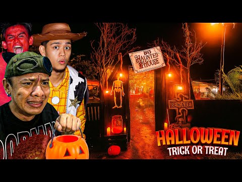 3AM TRICK or TREAT sa BG HAUNTED HOUSE!