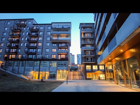 Evening Walk in Stockholm, Sweden - Södermalm Exploring