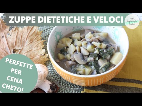 Zuppe  dietetiche e veloci