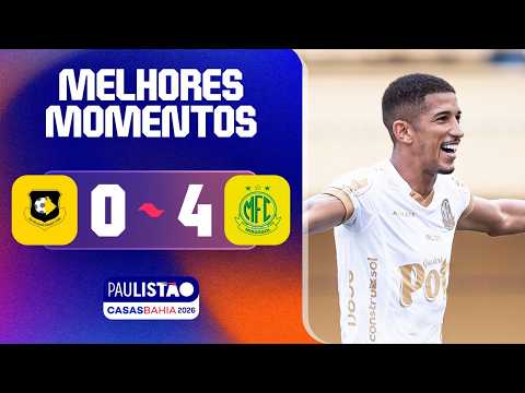SÃO BERNARDO 0 X 4 MIRASSOL | MELHORES MOMENTOS | 5ª RODADA | PAULISTÃO CASAS BAHIA 2026