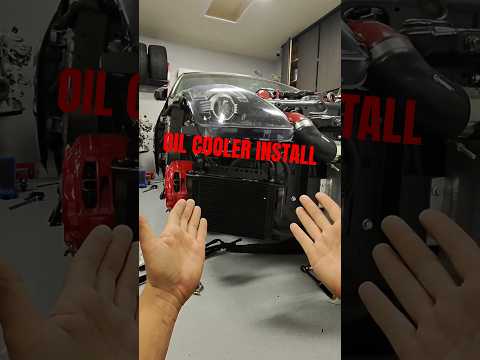Installing an oil Cooler on my Nismo.