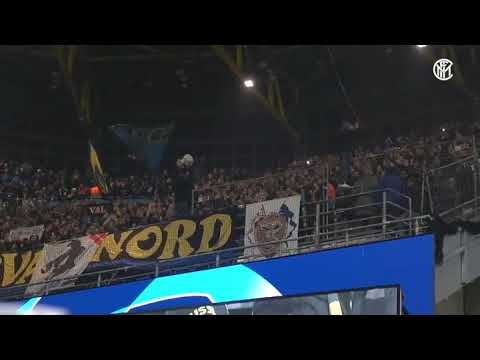 Maestosa Curva Nord Milano ⚫🔵 Dortmund 5/11/19